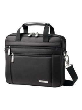 Samsonite Black Slim Laptop/Tablet Bag  Lightweight & Functional Silver
